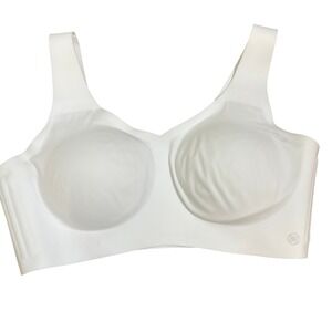 HONEYLOVE Sculptwear White Comfort Wireless Full Coverage Bra Tank XL